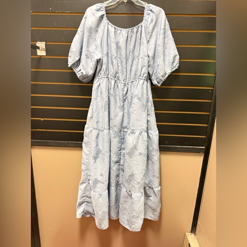 Baltic Born Light Blue Maxi Dress L Like New - Picture 5 of 5